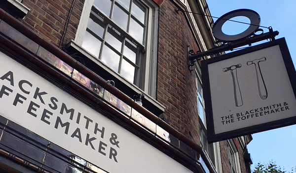 blackbsmith and the toffeemaker london