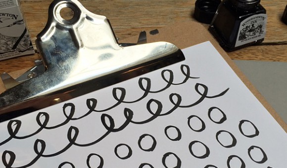 brush lettering workshop quill london 1